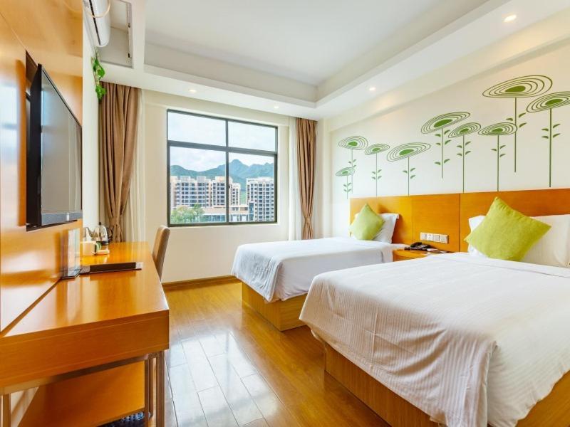 GreenTree Alliance Sanya Jiyang District Yalongwan Road Hotel Bagian luar foto