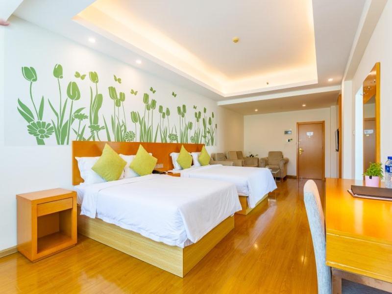GreenTree Alliance Sanya Jiyang District Yalongwan Road Hotel Bagian luar foto