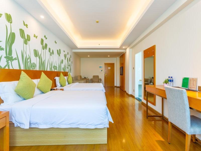 GreenTree Alliance Sanya Jiyang District Yalongwan Road Hotel Bagian luar foto